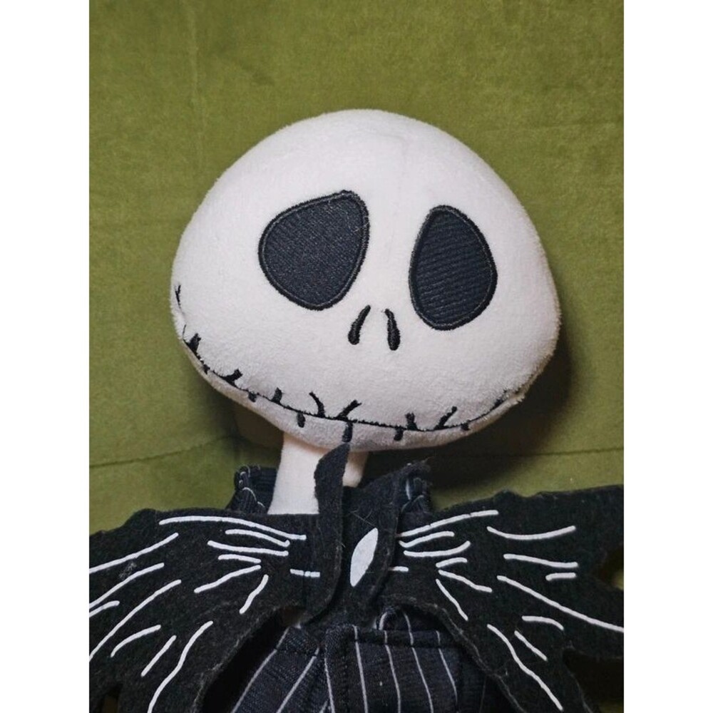 Disney Nightmare Before Christmas Jack Skellington 24" Poseable Plush Kcare - Picture 6 of 9